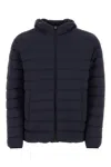 Herno Piumino In Nylon Stretch Blu Navy Uomo