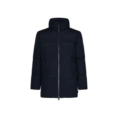 HERNO NAVY GORE-TEX DOWN JACKET
