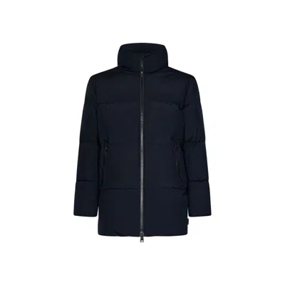 HERNO NAVY GORE-TEX DOWN JACKET