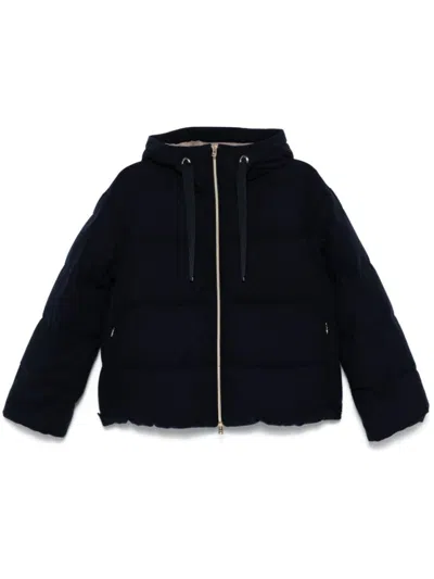 HERNO HERNO NAVY ULTRALIGHT BOMBER JACKET