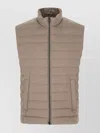 Herno Neck Padded Side Sleeveless Coat