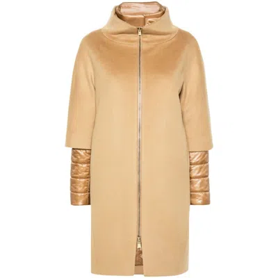 Herno Coat In Beige