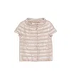 Herno Cleofe Quilted Puffer Jacket In White