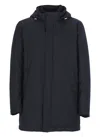 Herno Three-quarter Coats In Black