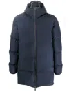 Herno Men's New Impact Parka In Blue