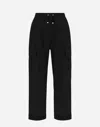 Herno New Techno Taffeta' カーゴパンツ In Black