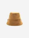 Herno New Techno Taffeta Hat In Camel