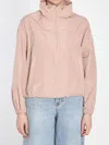 Herno New Techno Teffeta Jacket In Pink