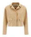 Herno First-act Pef Jacket In Nude
