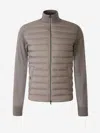 Herno Man Puffer Grey Size 40 Polyamide In Brown
