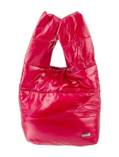 Pre-owned Herno Nylon Backpack W/ Tags In Red