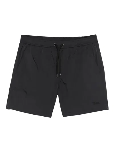 Herno Nylon Beach Shorts In Black