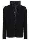 Herno Giacca In Maglia Pettorina Nylon