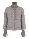 Herno Powder Polyamide Jackets In Pink