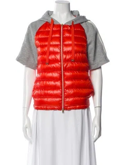 Pre-owned Herno Nylon Colorblock Pattern Jacket In Neutral