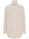 Herno Panelled-design High-neck Jacket In White