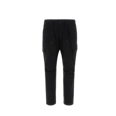 Herno Nylon Dive Cargo Pants In Black
