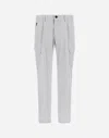 Herno Nylon Dive Trousers In Ice