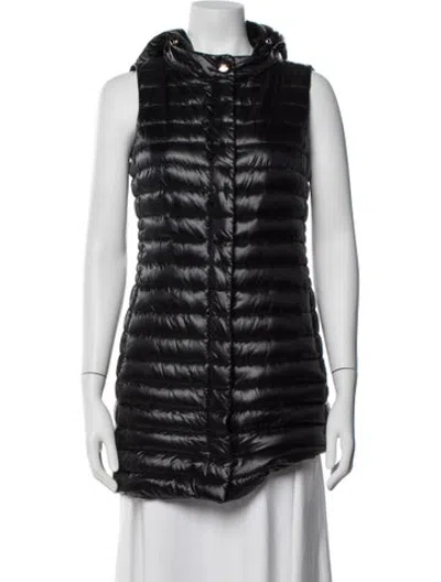 Pre-owned Herno Nylon Down Coat In Black