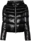 Herno Padded And Quilted Down Jacket In Black