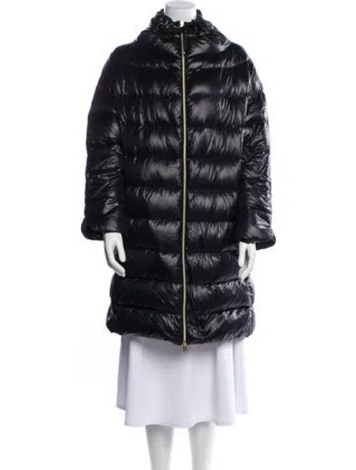 Pre-owned Herno Nylon Down Jacket In Black
