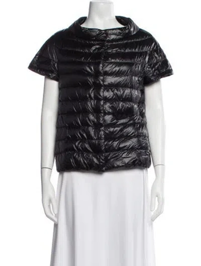 Pre-owned Herno Nylon Down Jacket In Black