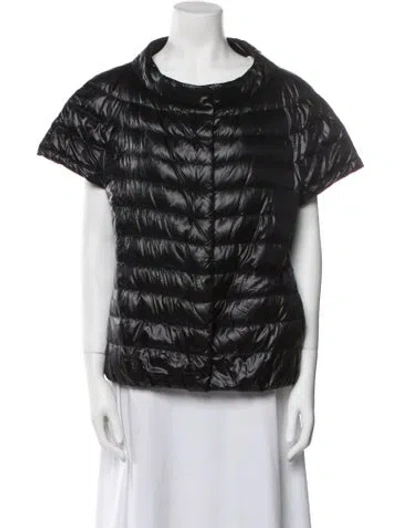 Pre-owned Herno Nylon Down Jacket In Black