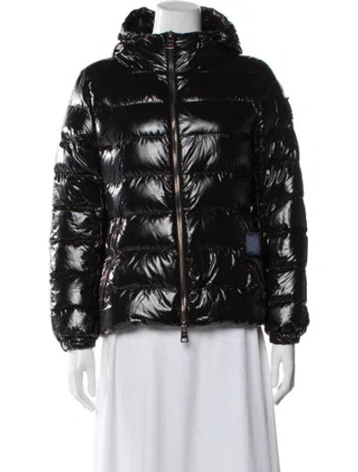 Pre-owned Herno Nylon Down Jacket In Black