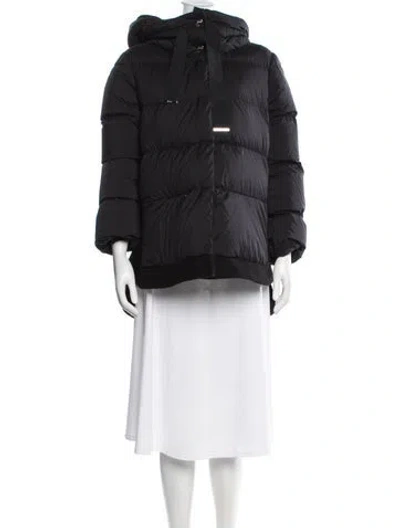 Pre-owned Herno Nylon Down Jacket In Black
