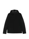 Herno Black Polyester Elastane Bomber Jacket In Black