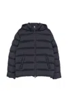 Herno Nylon Down Jacket In Blue