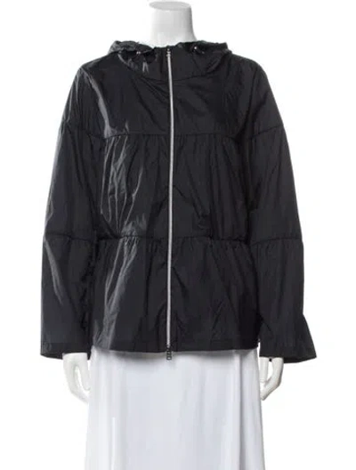 Pre-owned Herno Nylon Down Jacket In Blue