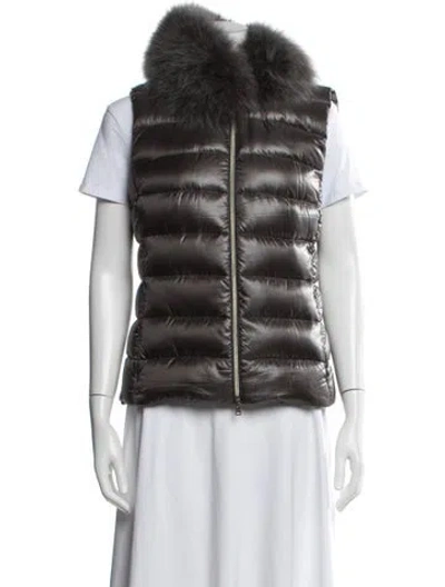 Pre-owned Herno Nylon Down Jacket In Brown