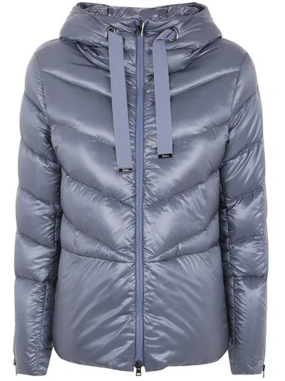 HERNO HERNO NYLON DOWN JACKET CAPE