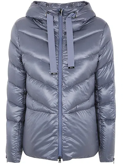 HERNO HERNO NYLON DOWN JACKET CAPE