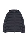 Herno Nylon Down Jacket In Blue