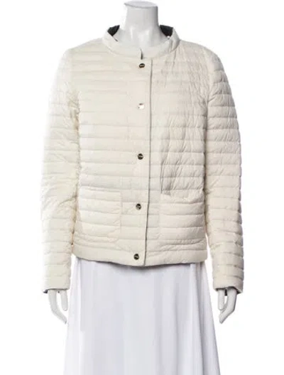Pre-owned Herno Nylon Down Jacket In Neutrals