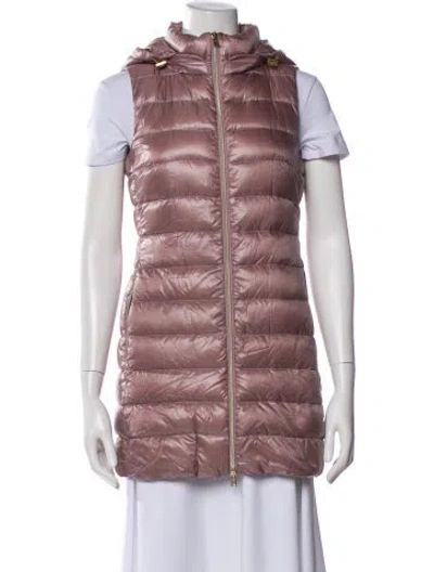 Pre-owned Herno Nylon Down Jacket In Purple