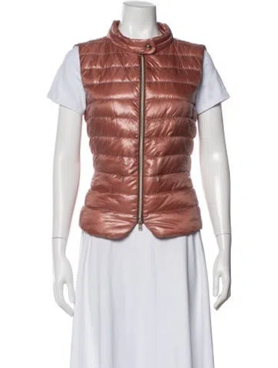 Pre-owned Herno Nylon Down Jacket In Red