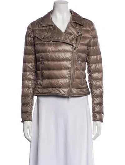 Pre-owned Herno Nylon Down Jacket W/ Tags In Neutral