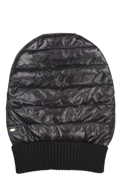 Herno Nylon Hat In Blue