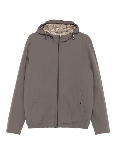 HERNO NYLON HOODED JACKET