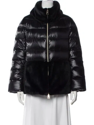 Pre-owned Herno Nylon Jacket In Black
