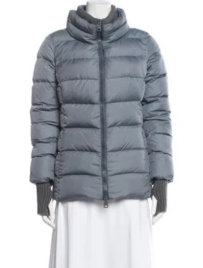 Pre-owned Herno Nylon Jacket In Blue