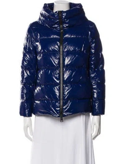 Pre-owned Herno Nylon Jacket In Blue