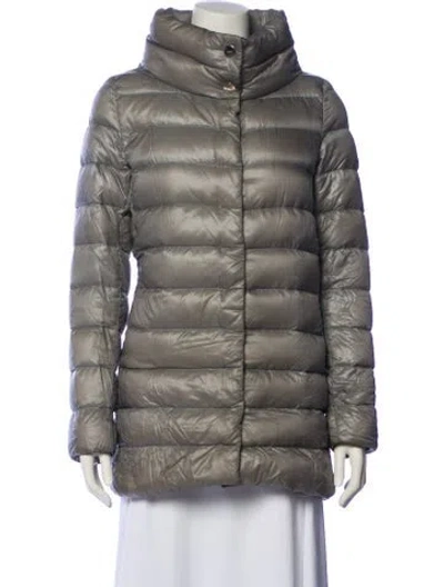 Pre-owned Herno Nylon Jacket In Gray