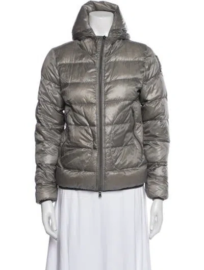 Pre-owned Herno Nylon Jacket In Gray