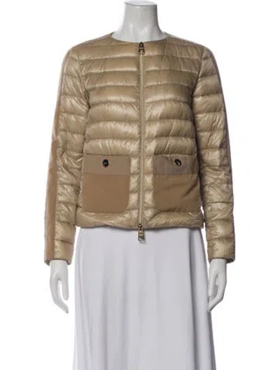 Pre-owned Herno Nylon Jacket In Neutral