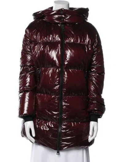 Pre-owned Herno Nylon Jacket In Red