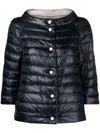 Herno Women Nylon Lightweight Reversible Cape